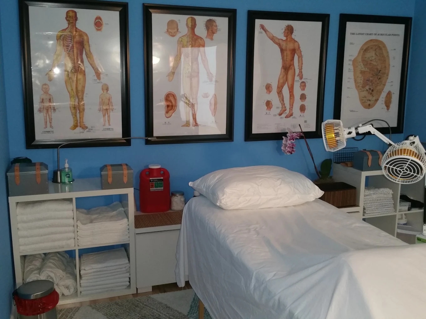 Treatment room at Body & Healing Evolution
